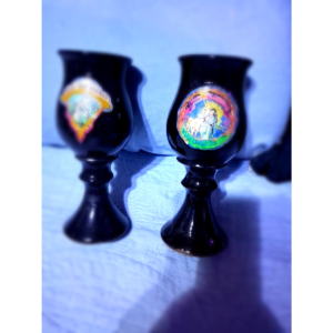 Texas Renaissance festival goblets